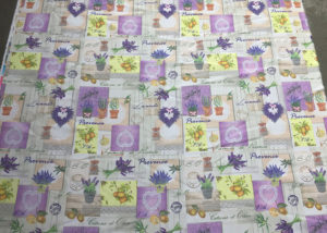 table cloth lavender