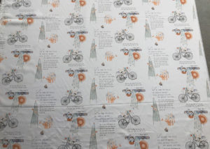 table cloth bike
